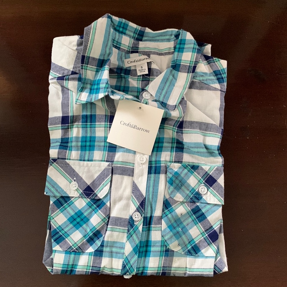 Small Croft&Barrow soft fleece shirt